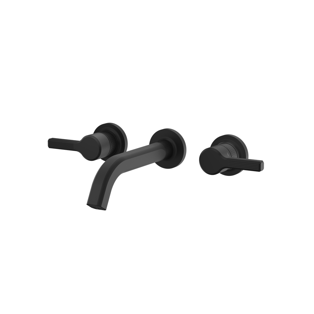 Aquabrass - Ariston Wallmount 8 Inch Lavatory Faucet-Trim
