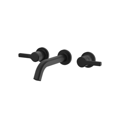 Aquabrass - Ariston Wallmount 8 Inch Lavatory Faucet-Trim