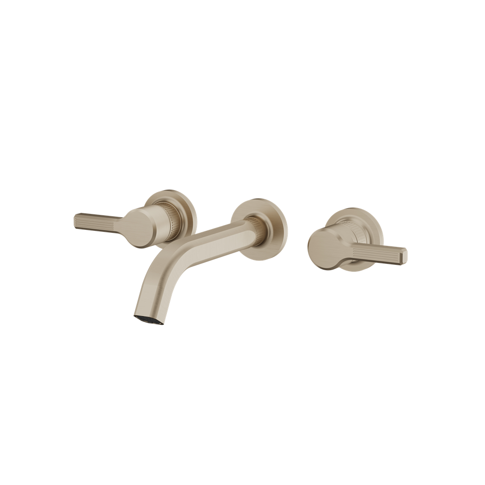Aquabrass - Ariston Wallmount 8 Inch Lavatory Faucet-Trim