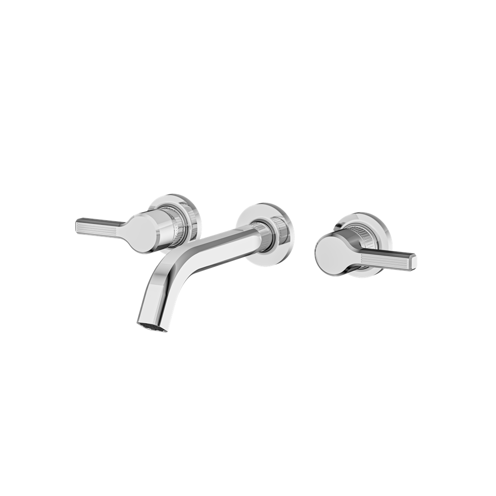 Aquabrass - Ariston Wallmount 8 Inch Lavatory Faucet-Trim