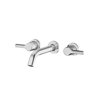 Aquabrass - Ariston Wallmount 8 Inch Lavatory Faucet-Trim