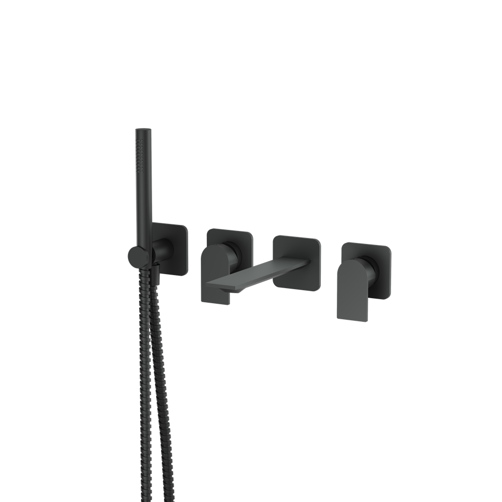 Aquabrass - Alpha Wallmount Tub Filler - Trim Only