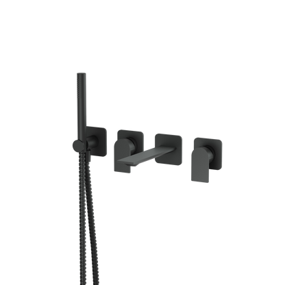 Aquabrass - Alpha Wallmount Tub Filler - Trim Only