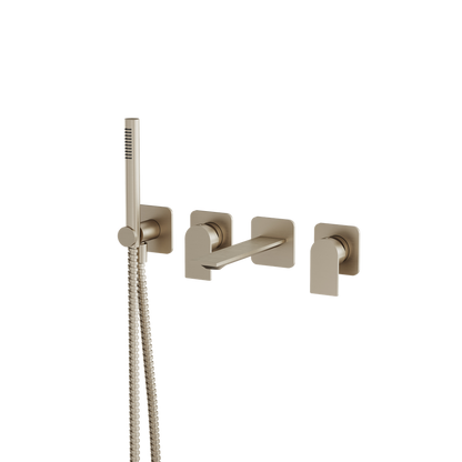 Aquabrass - Alpha Wallmount Tub Filler - Trim Only