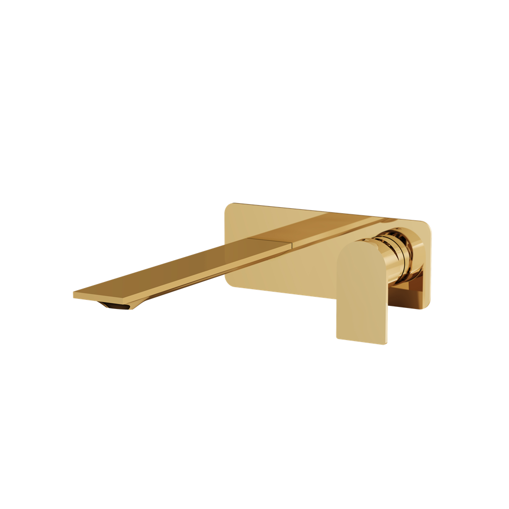 Aquabrass - Alpha Wallmount Lavatory Faucet - Trim Only