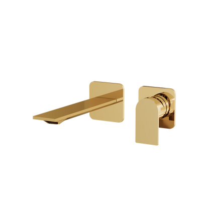 Aquabrass - Alpha Wallmount Lavatory Faucet - Trim Only