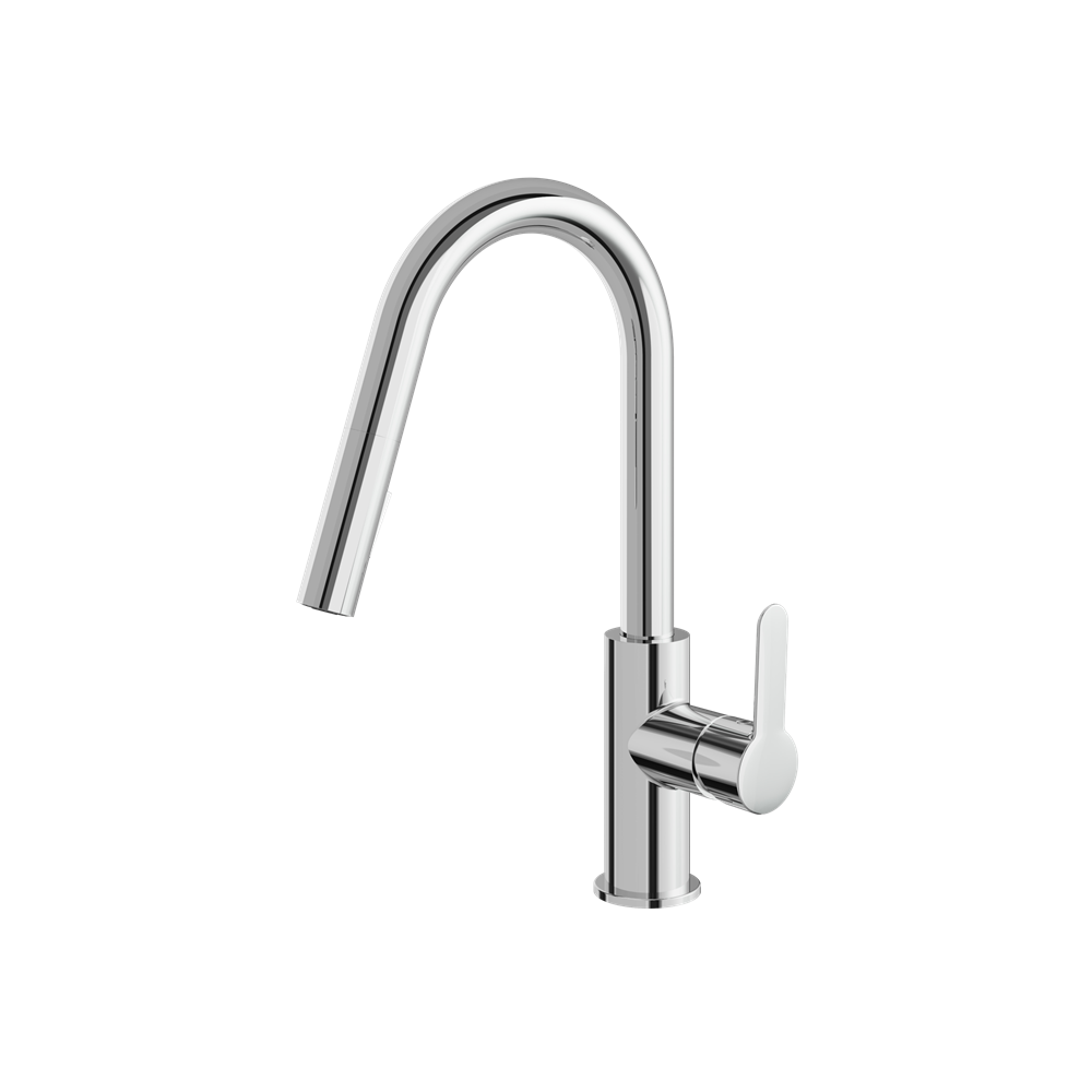 Aquabrass - Barley Pull-Down Dual Stream Kitchen Faucet