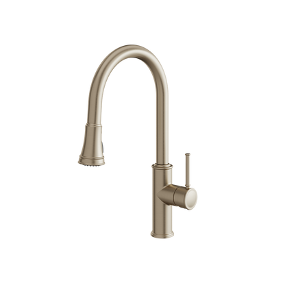 Aquabrass - Margherita Pull-Down Dual Stream Kitchen Faucet
