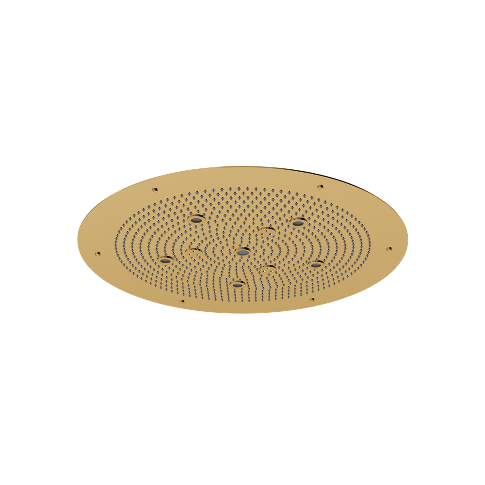 Aquabrass - Cura Spa 25 InchRound Recessed Rain Head