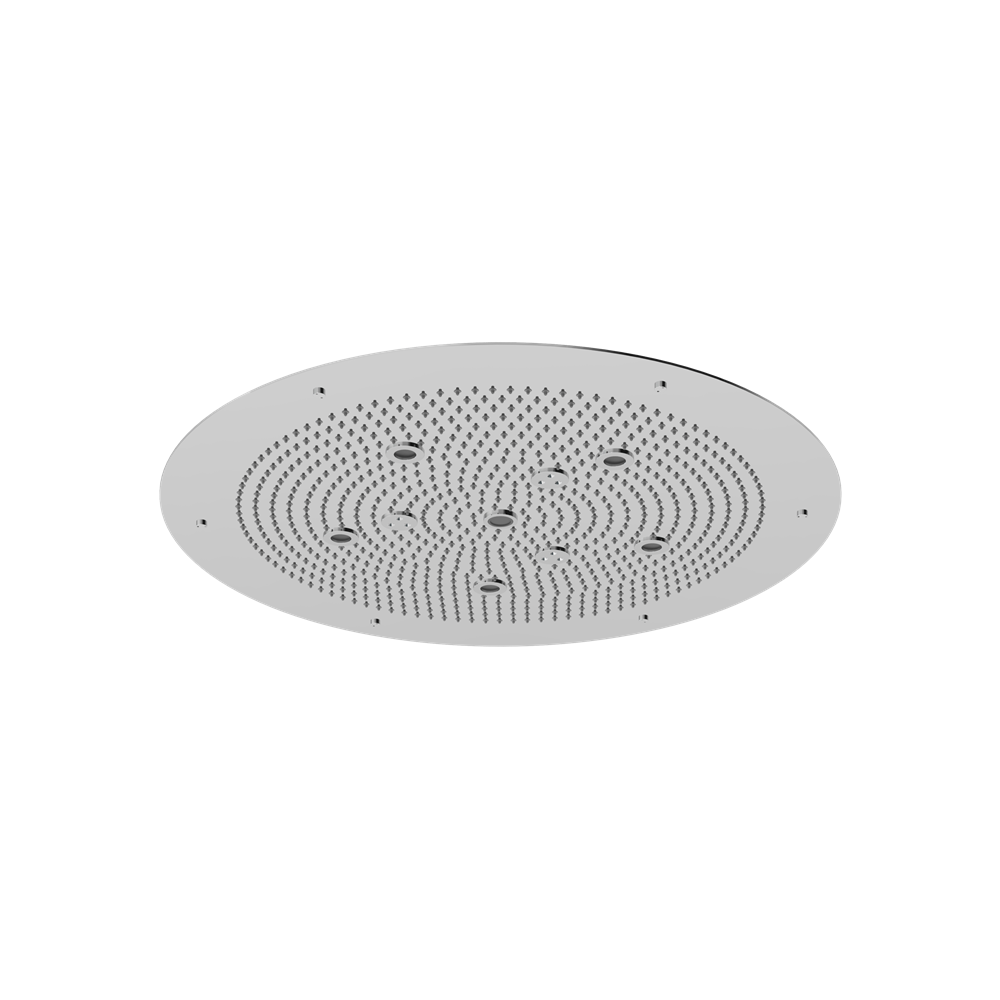Aquabrass - Cura Spa 25 InchRound Recessed Rain Head