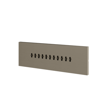 Aquabrass - Square Flush Mount Wavy Body Jet