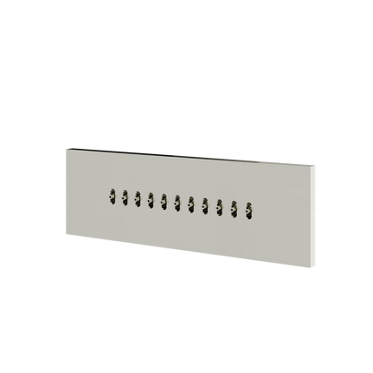 Aquabrass - Square Flush Mount Wavy Body Jet