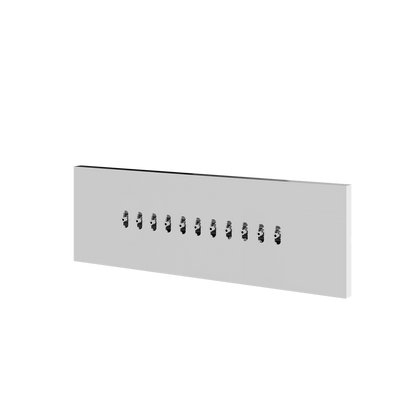 Aquabrass - Square Flush Mount Wavy Body Jet