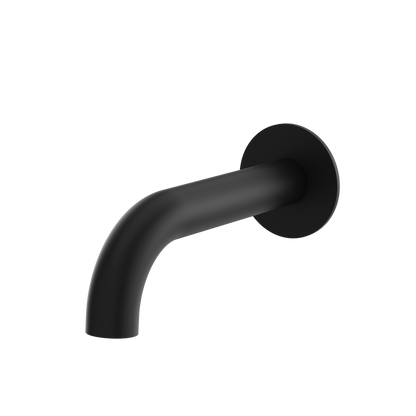 Aquabrass - Tubular Slip-Fit Spout & Round Flange 7 Inch Without Diverter