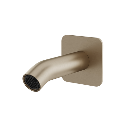 Aquabrass - Round Wallmount Tub Spout 4-3/4 Inch Without Diverter