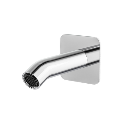 Aquabrass - Round Wallmount Tub Spout 4-3/4 Inch Without Diverter