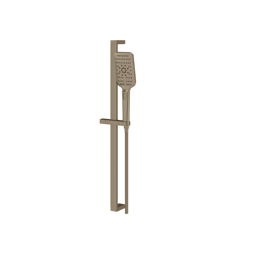 Aquabrass - 28 Inch Square Complete Shower Rail