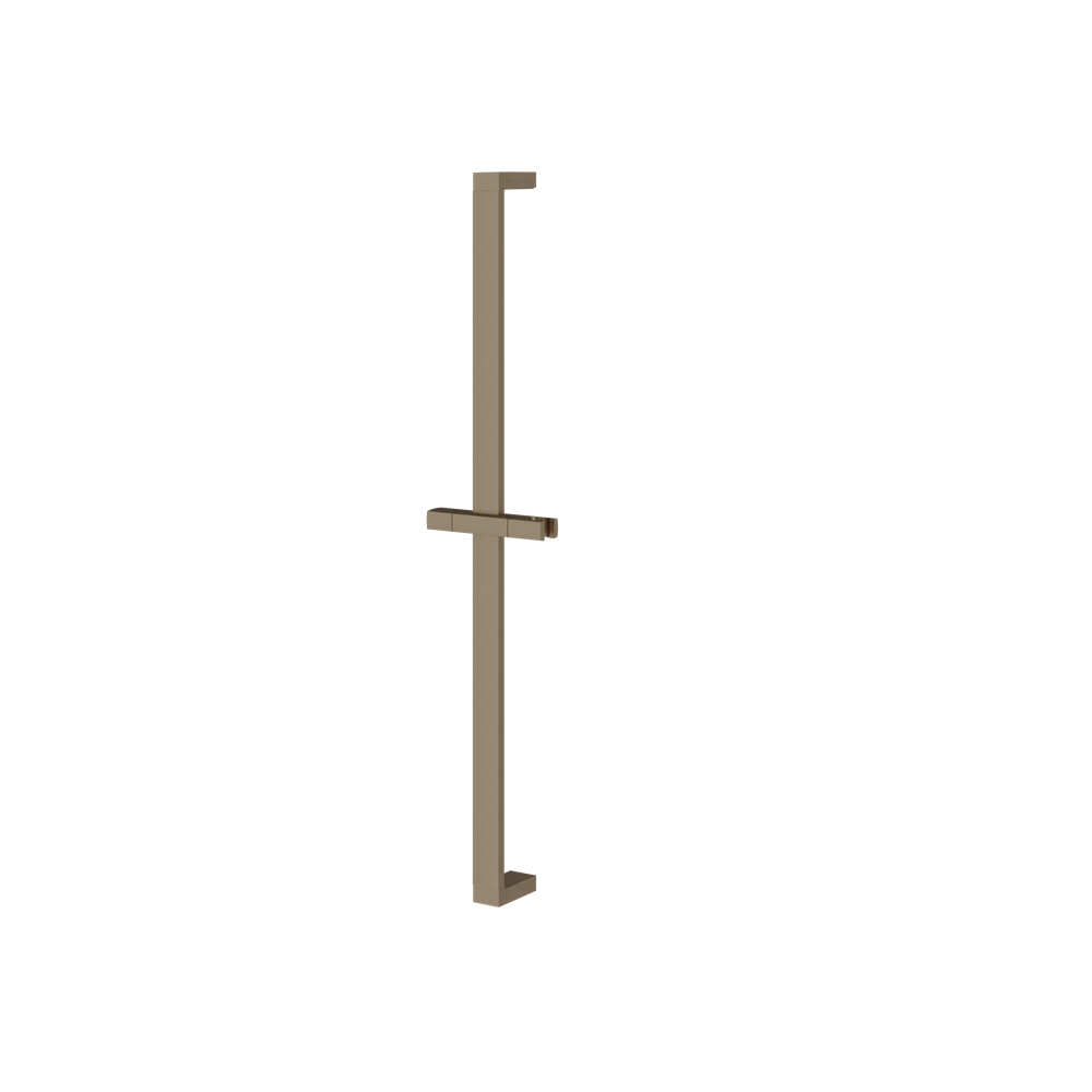 Aquabrass - 28 Inch Square Shower Rail Only With Slider