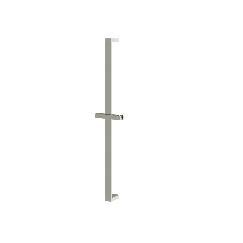 Aquabrass - 28 Inch Square Shower Rail Only With Slider