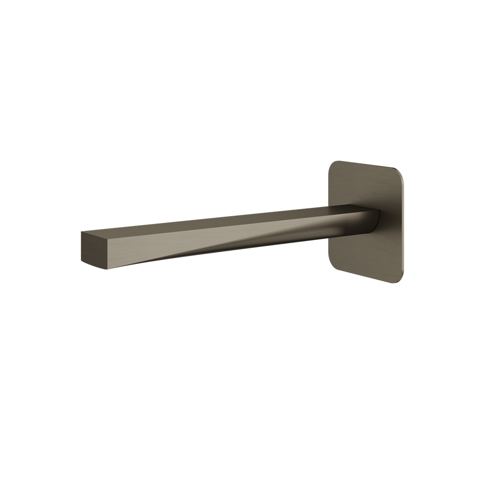 Aquabrass - Chicane Wallmount Tub Spout 9 Inch Without Diverter