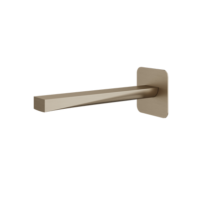 Aquabrass - Chicane Wallmount Tub Spout 9 Inch Without Diverter