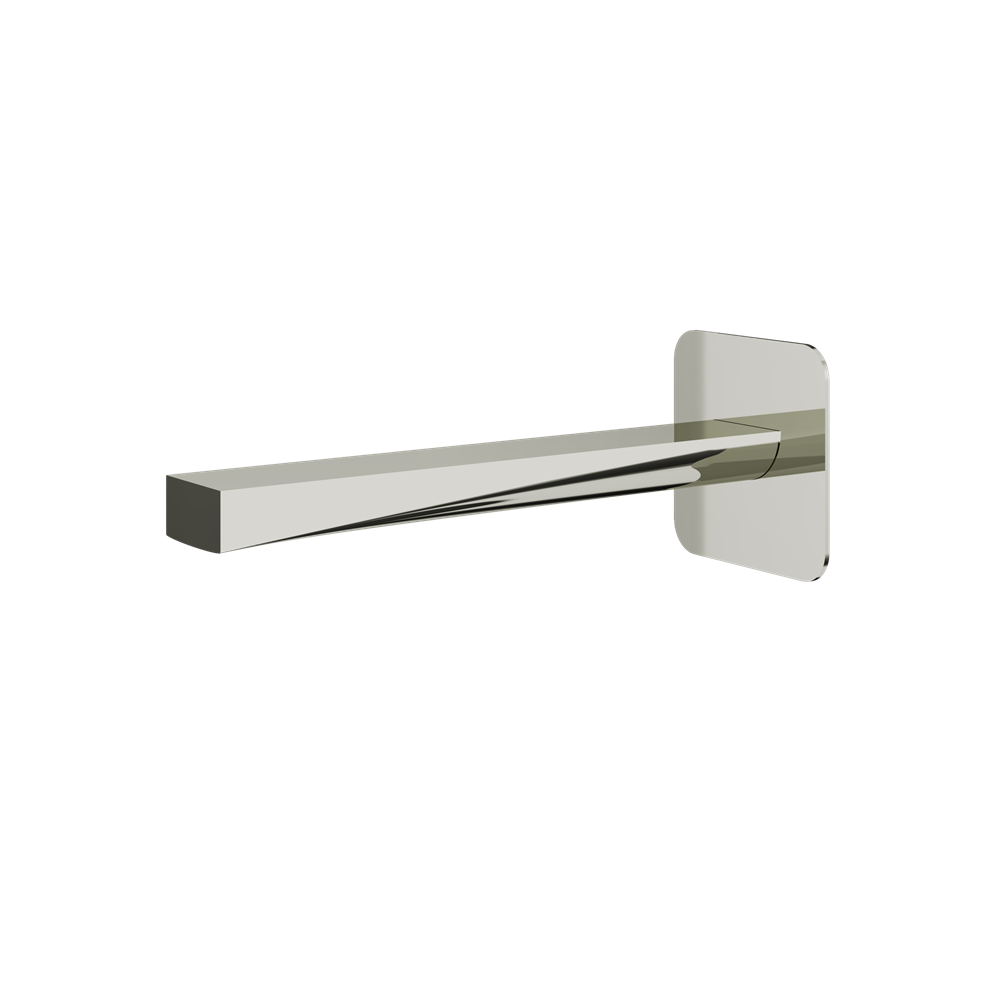 Aquabrass - Chicane Wallmount Tub Spout 9 Inch Without Diverter