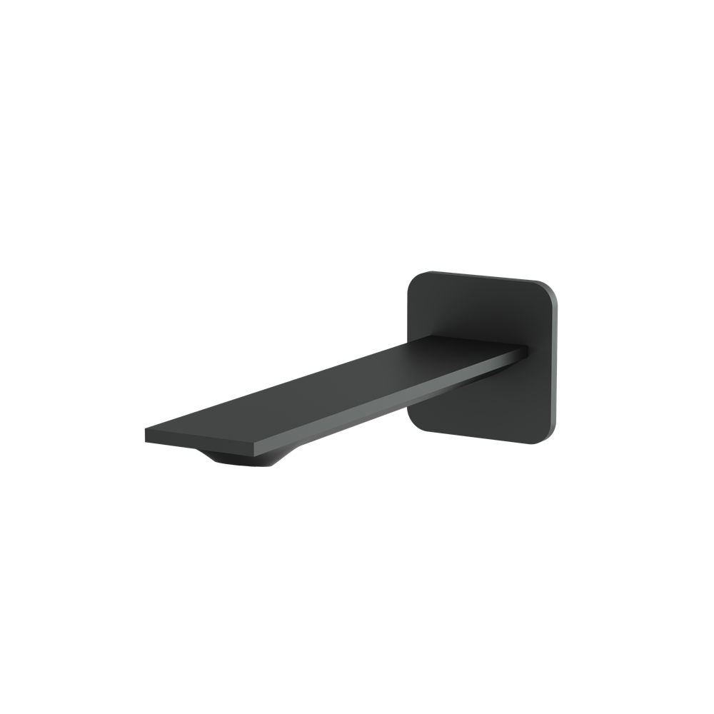 Aquabrass - Alpha Wallmount 8.5 Inch Tub Spout Without Diverter