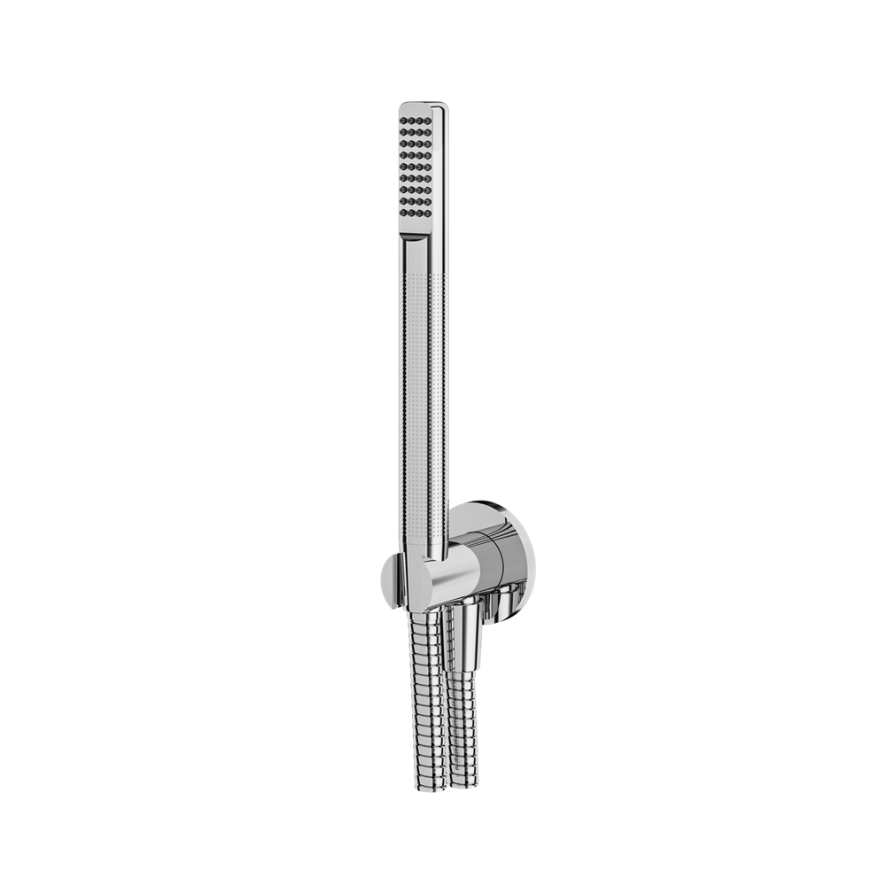Aquabrass - Round Handshower Set