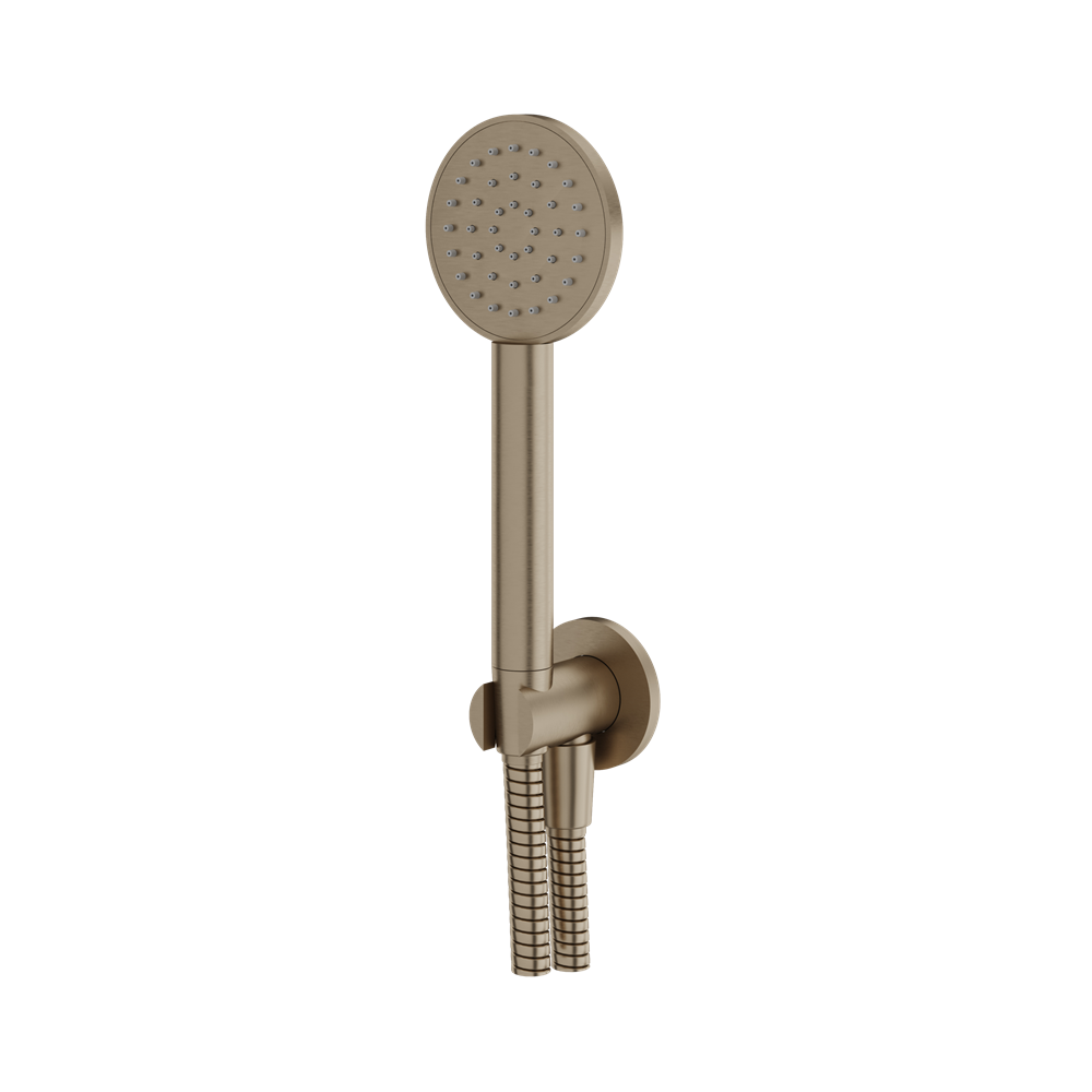 Aquabrass - Round Handshower Set