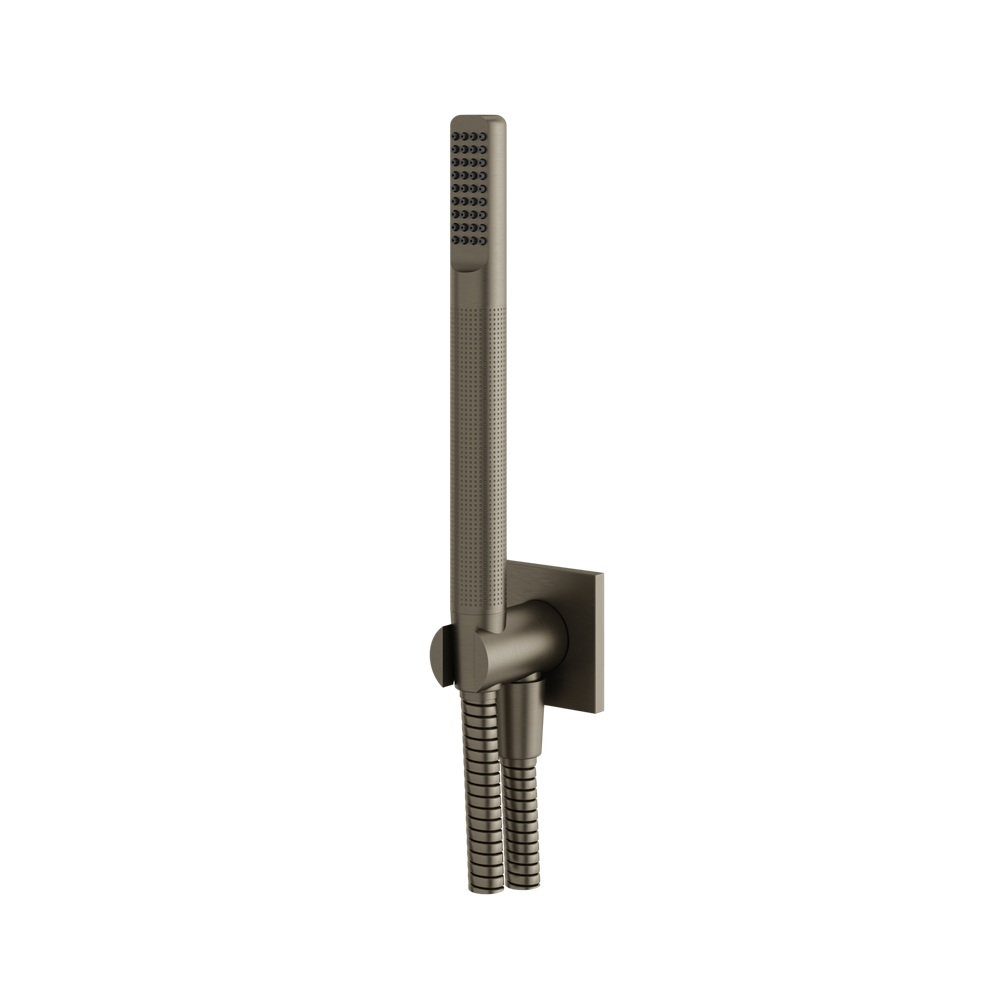Aquabrass - Square/Round Handshower Set with Square Flange