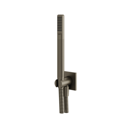 Aquabrass - Square/Round Handshower Set with Square Flange