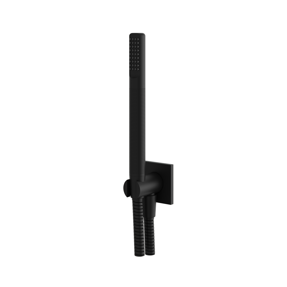 Aquabrass - Square/Round Handshower Set with Square Flange