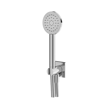 Aquabrass - Square/Round Handshower Set with Square Flanges