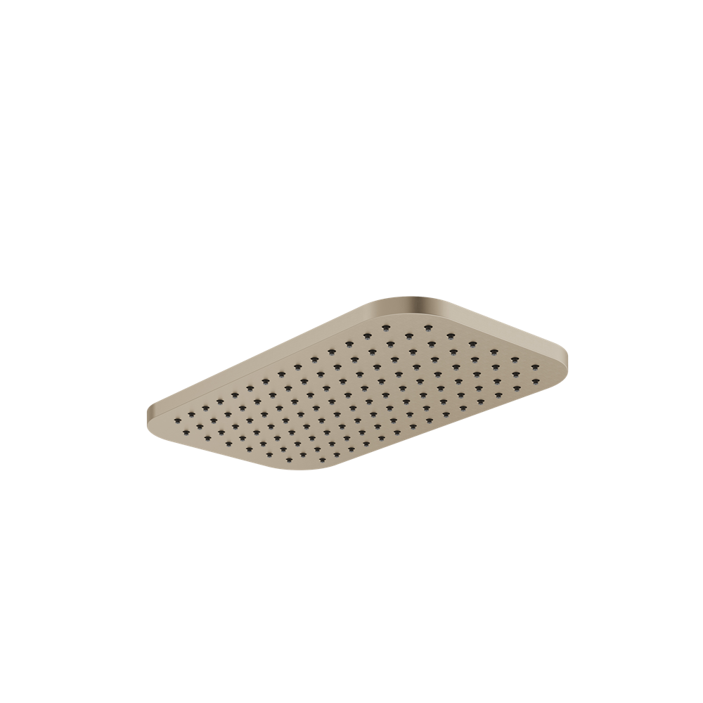 Aquabrass - Rectangular 14 Inch X 8 Inch Rainhead