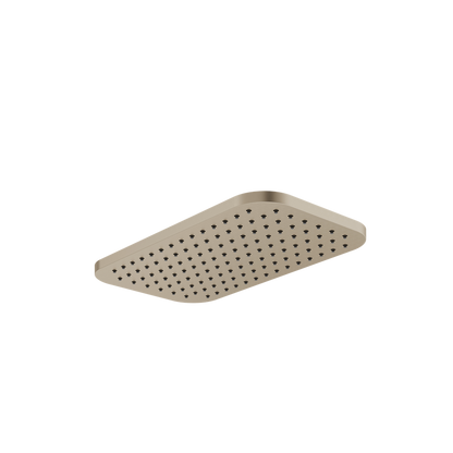 Aquabrass - Rectangular 14 Inch X 8 Inch Rainhead