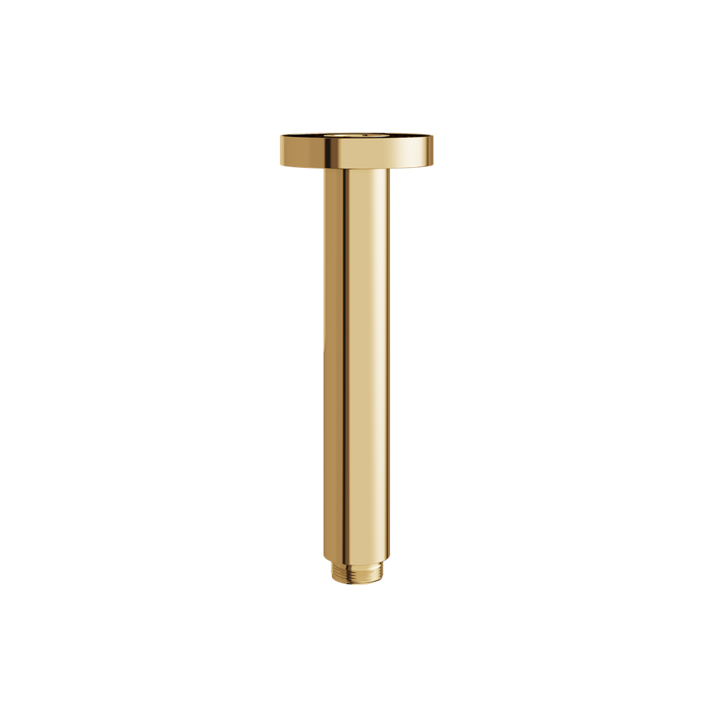 Aquabrass - Round 6 Inch Ceiling Arm With Flange