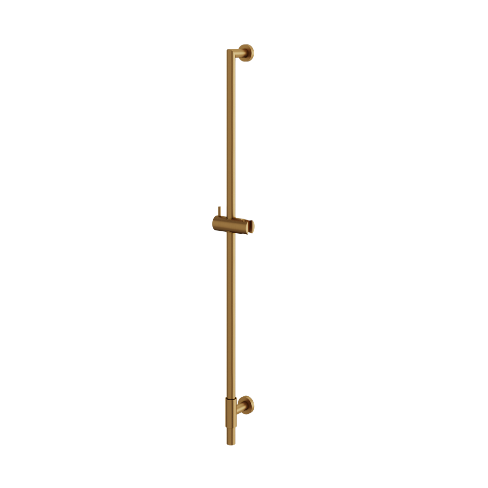 Aquabrass - Round Shower Rail With Slider