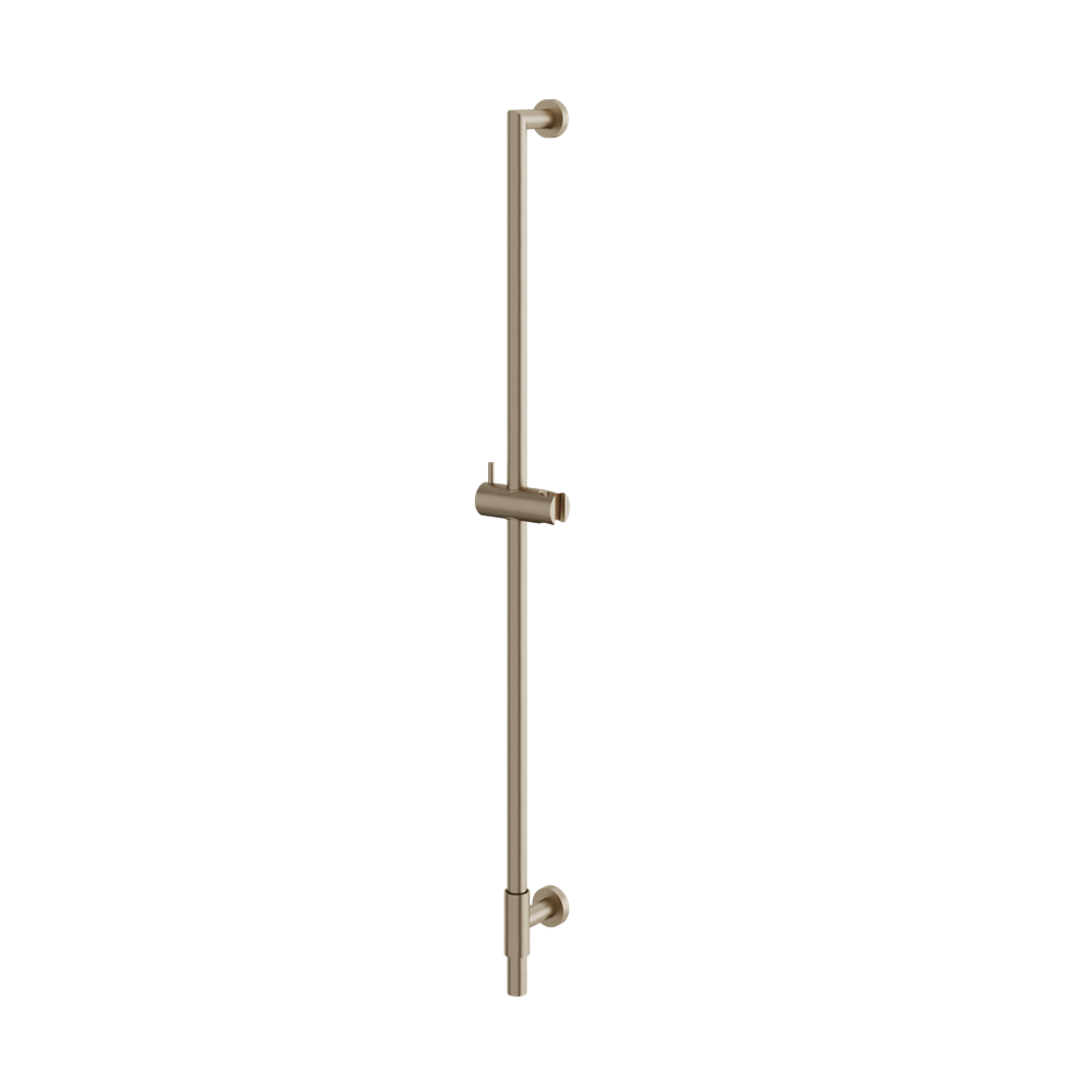 Aquabrass - Round Shower Rail With Slider