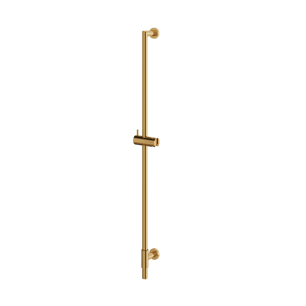 Aquabrass - Round Shower Rail With Slider