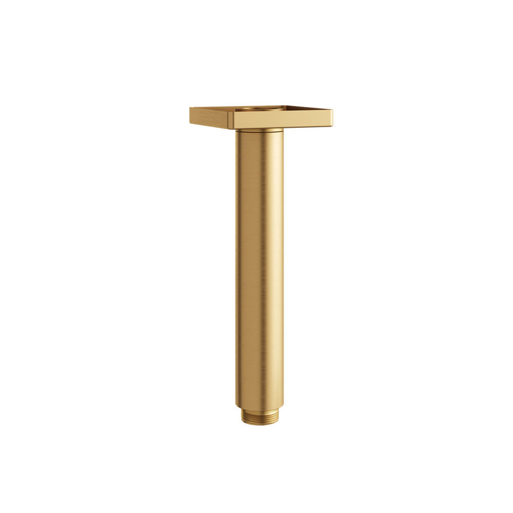 Aquabrass - Round 6 Inch Ceiling Arm W/Sq Flange