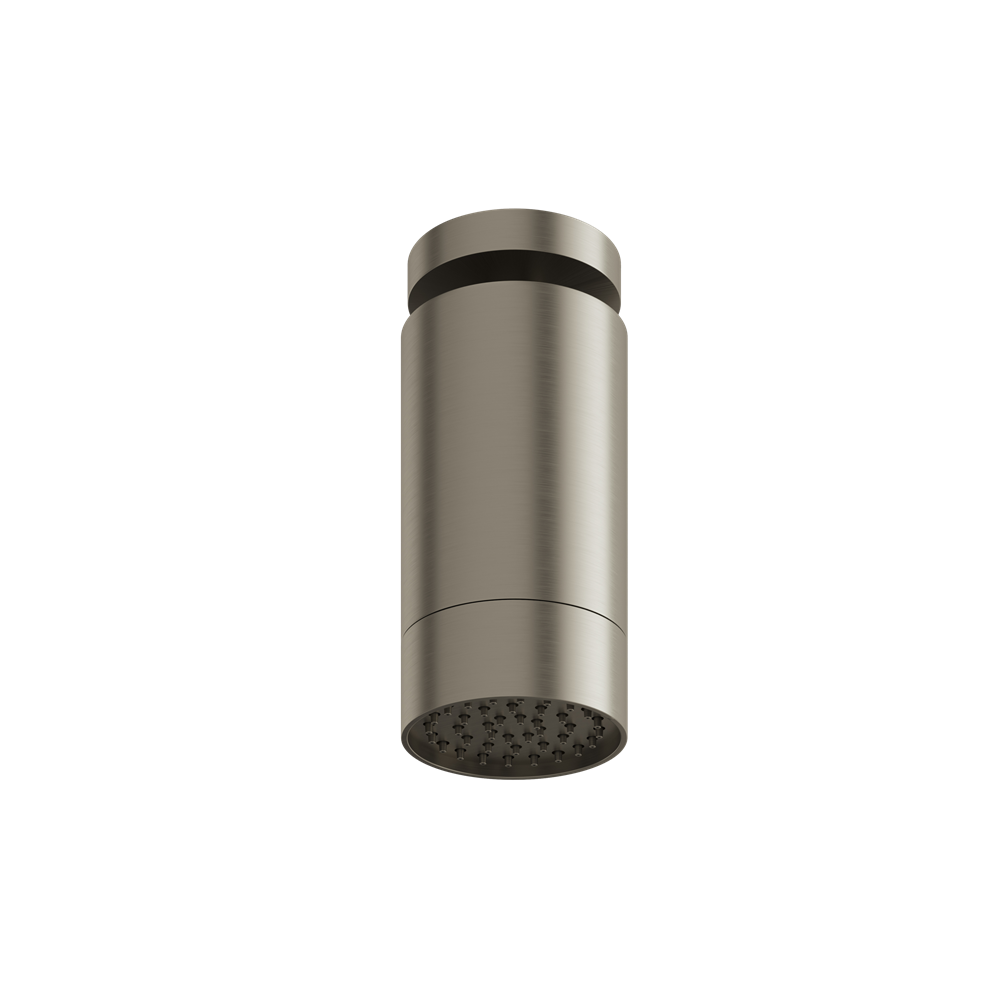 Aquabrass - Rainhead W/Ceiling Arm-Smooth Ring