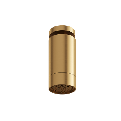 Aquabrass - Rainhead W/Ceiling Arm-Smooth Ring