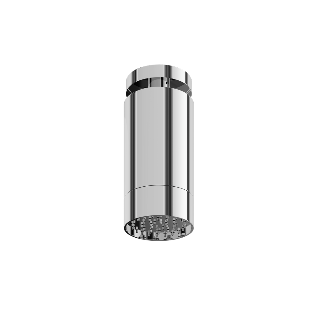 Aquabrass - Rainhead W/Ceiling Arm-Smooth Ring