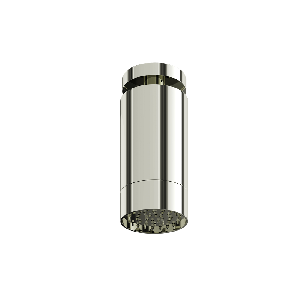Aquabrass - Rainhead W/Ceiling Arm-Smooth Ring