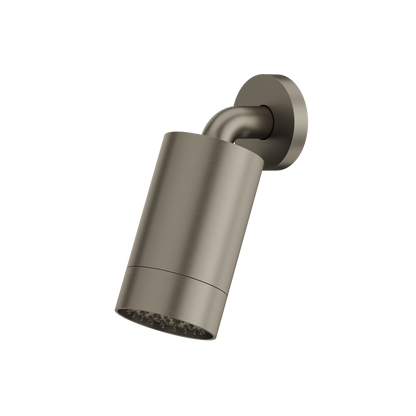 Aquabrass - Rainhead W/Wall Arm-Smooth Ring