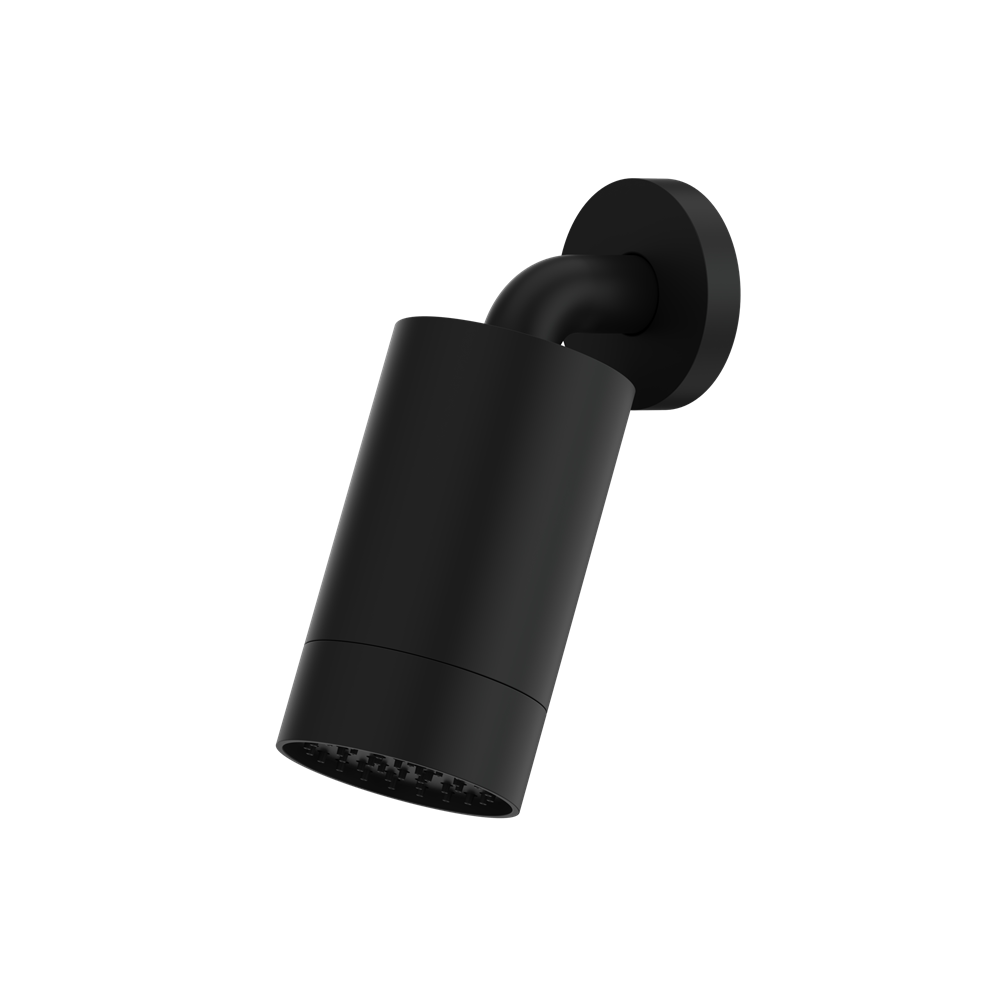 Aquabrass - Rainhead W/Wall Arm-Smooth Ring
