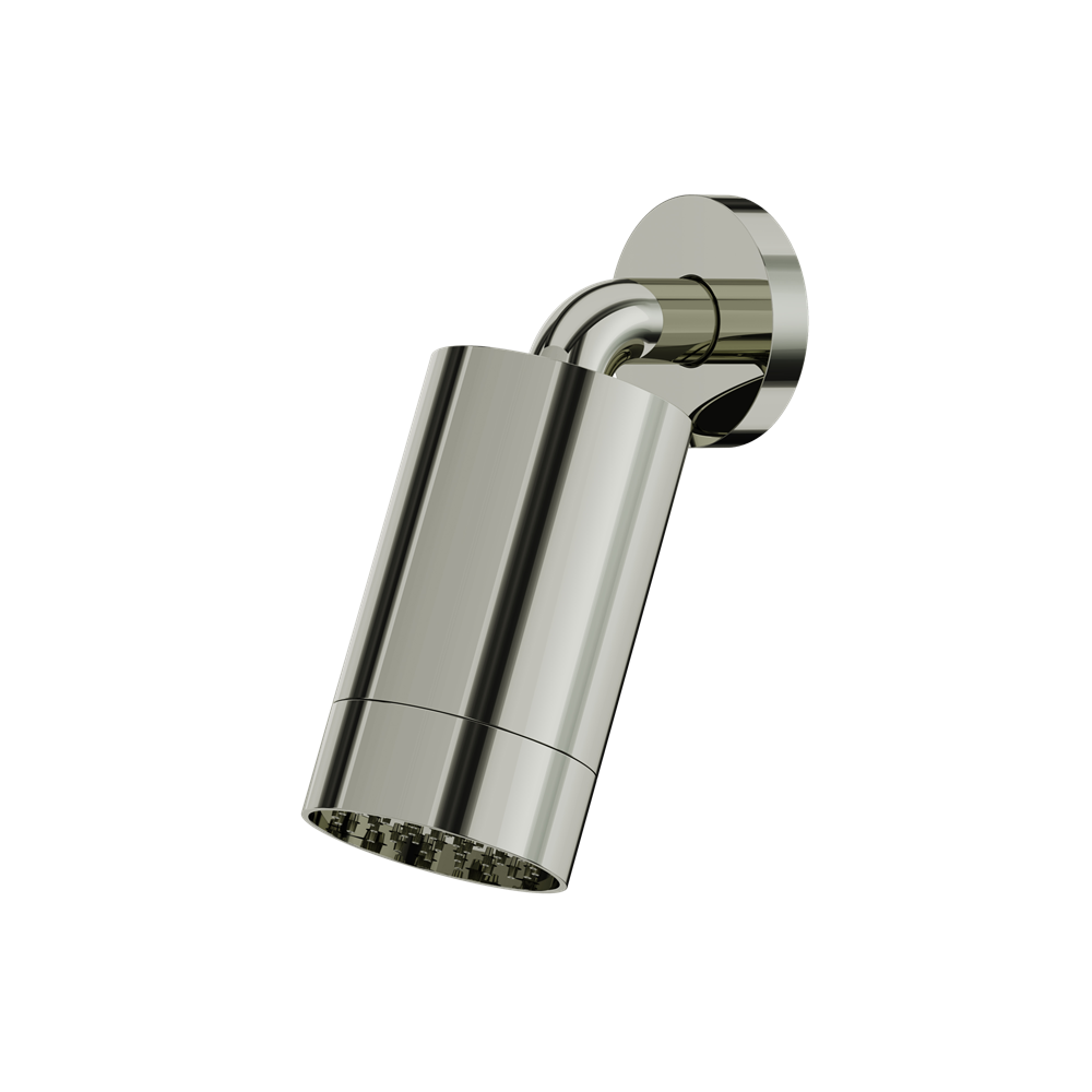 Aquabrass - Rainhead W/Wall Arm-Smooth Ring