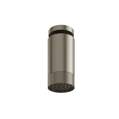 Aquabrass - Rainhead W/Ceiling Arm-Textured Ring