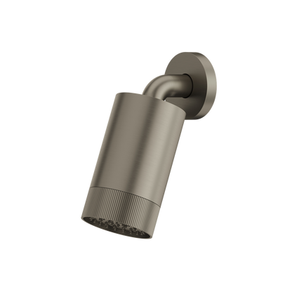 Aquabrass - Rainhead W/Wall Arm-Textured Ring