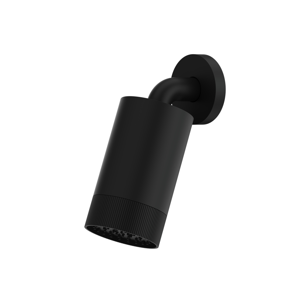 Aquabrass - Rainhead W/Wall Arm-Textured Ring